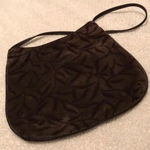 Maxx New York Brown Suede Crossbody